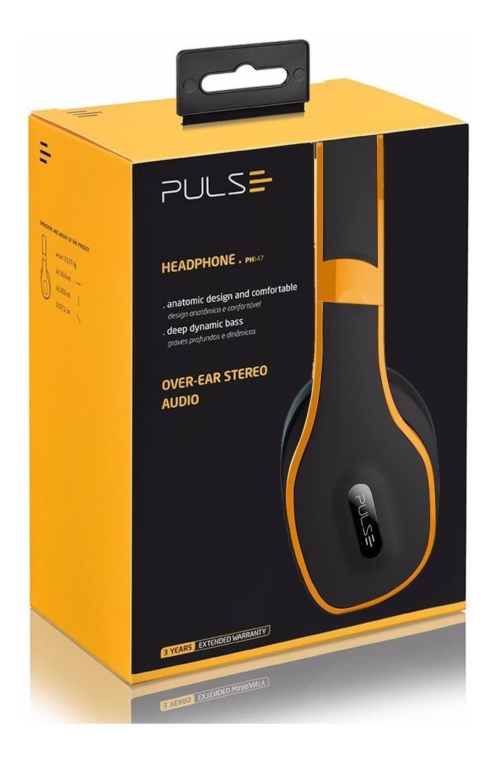 Fone Headphone Multilaser Bluetooth Pulse PH151