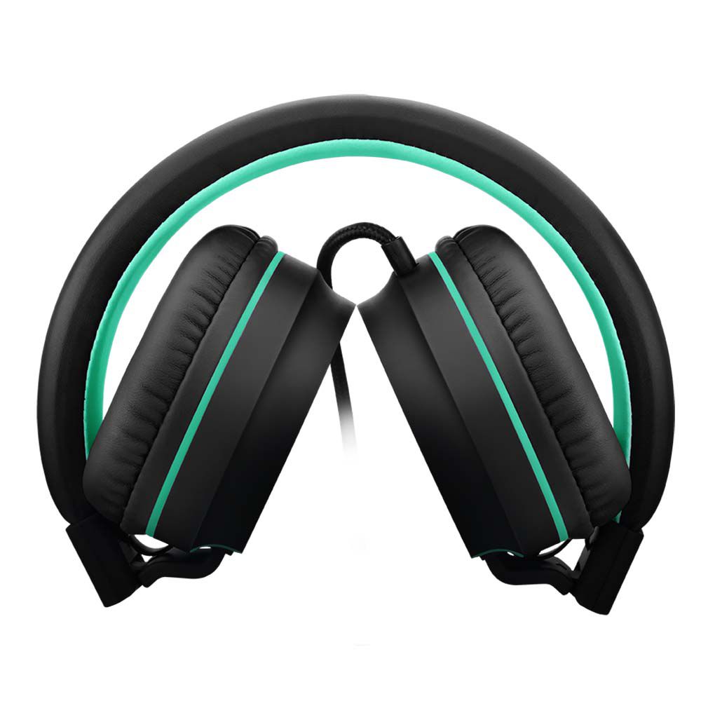 Headphone Pulse On Ear Stereo Preto/verde Ph159 Multilaser