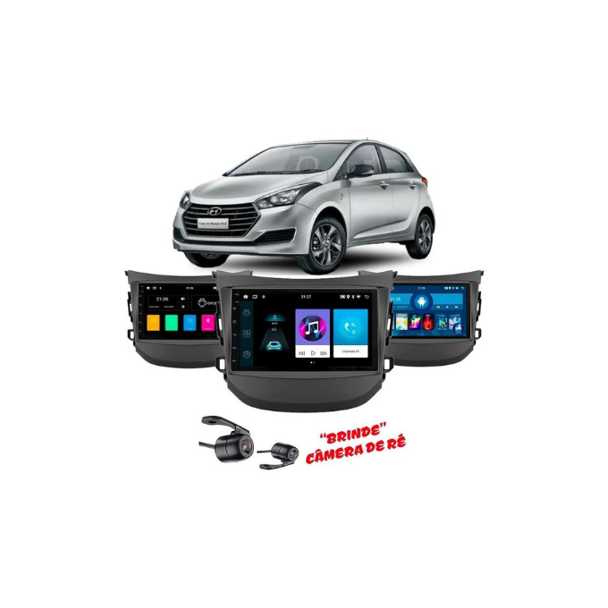 Kit Central Multimídia Hyundai HB20 Android