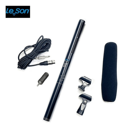 Microfone Direcional Shotgun Leson Htl81