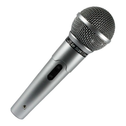 Microfone mc 200 din Prata Leson