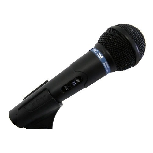Microfone mc 200 din Prata Leson