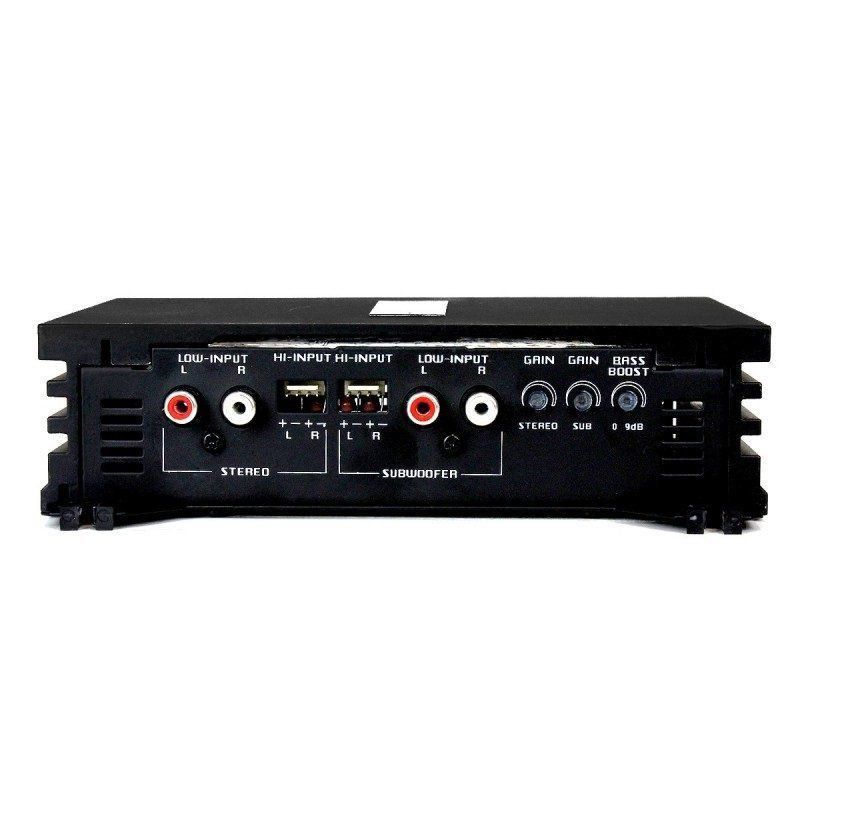 Modulo Amplificador Falcon Hs 1500 Dx 3 canais 450 Wats Rms Mono e Stereo