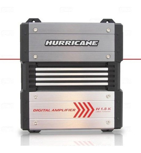 Módulo Hurricane H 1.8k Digital 1800w Rms 1 Canal 2 Ohms