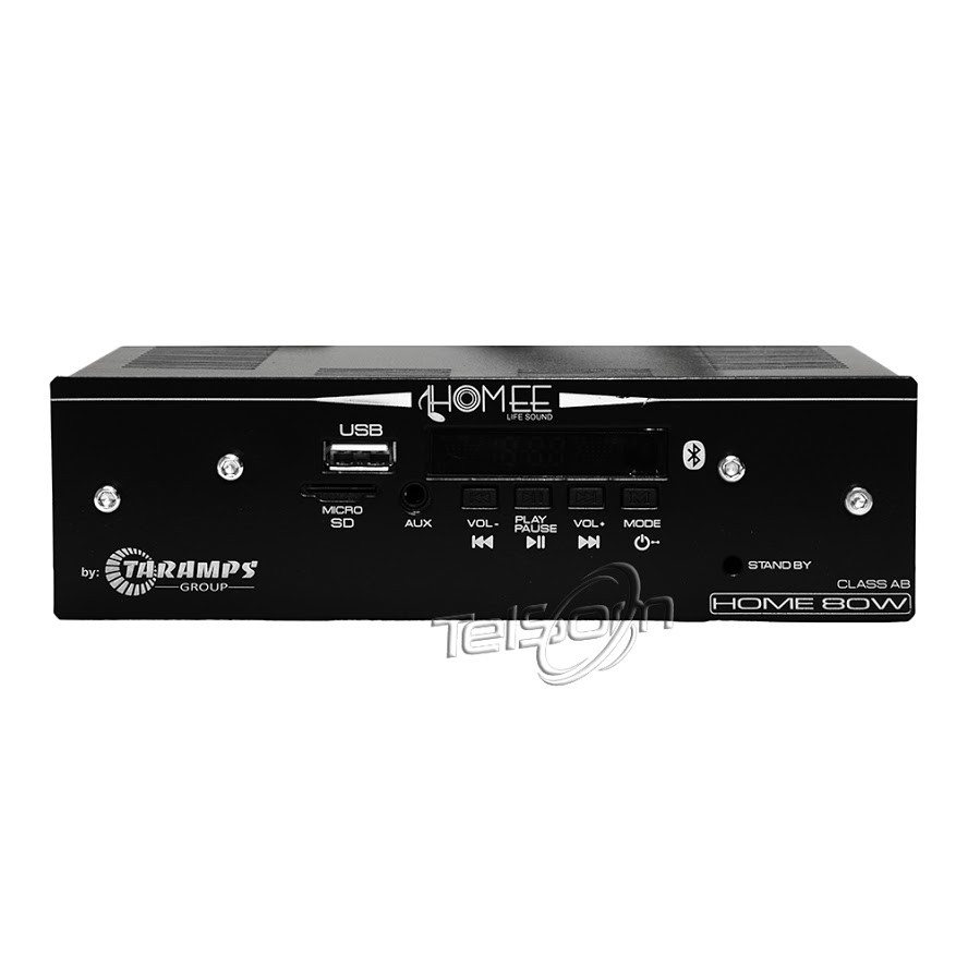 Receiver Som Ambiente Taramps Home 80w Rms 4ohm 4 Canal Bar