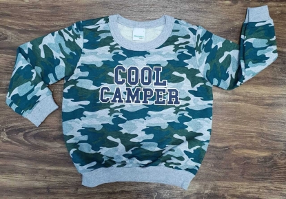 Blusa Camuflada Camper Infantil