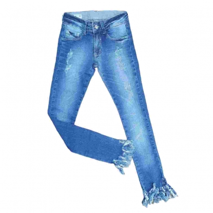 Calça Jeans com Detalhes Infantil
