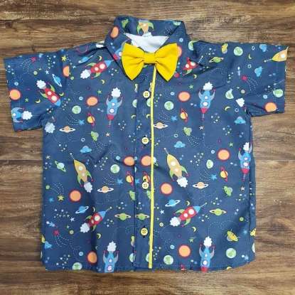 Camisa Astronauta Infantil