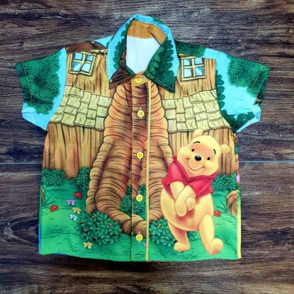 Camisa Ursinho Pooh Infantil