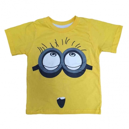 Camiseta Amarela Infantil Minions