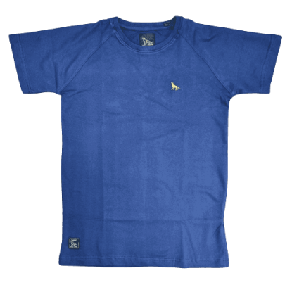 Camiseta Curta Azul Marinho Infantil