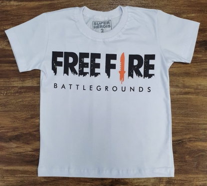 Camiseta Free Fire Infantil