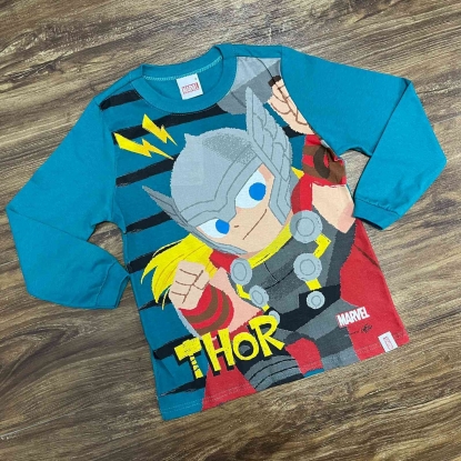Camiseta Manga Longa Thor Baby Infantil