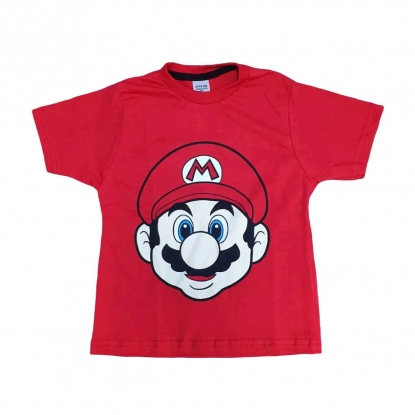 Camiseta Mario Infantil