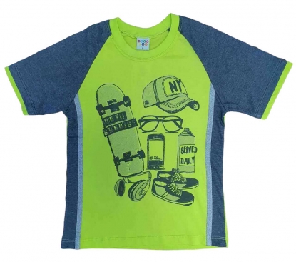 Camiseta Skate Infantil