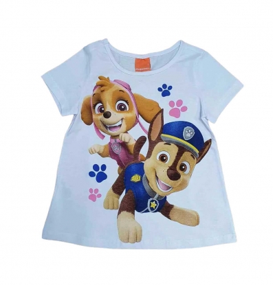Camiseta Skye e Chase Patrulha Canina Infantil