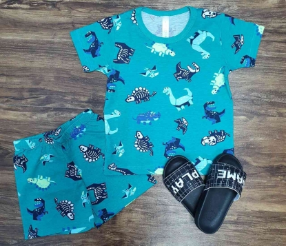 Conjunto Pijama Dino Infantil