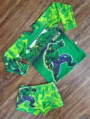 Kit Praia Hulk - Sunga e Camiseta UV