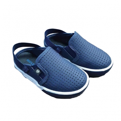 Sapato Casual Azul com Branco Infantil