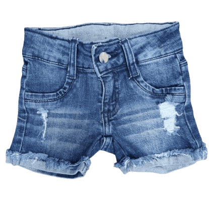 Shorts jeans Clara Rasgada Infantil