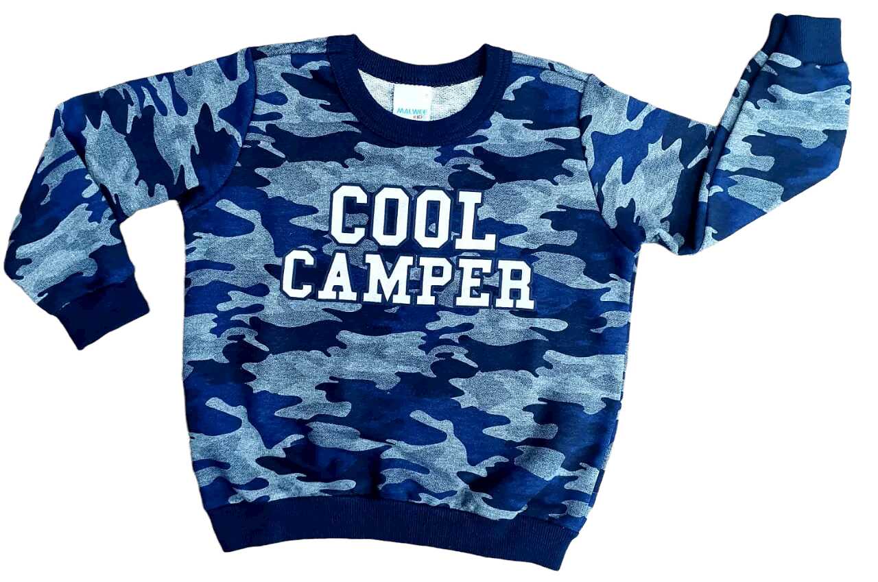 Blusa Camuflada Cool Camper