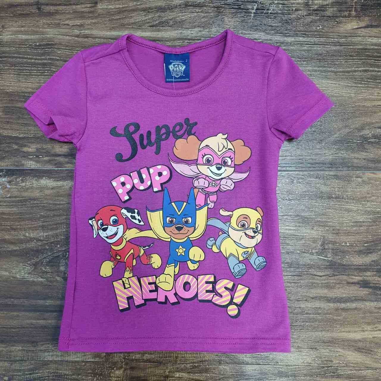 Camiseta Super Patrulha Canina Infantil