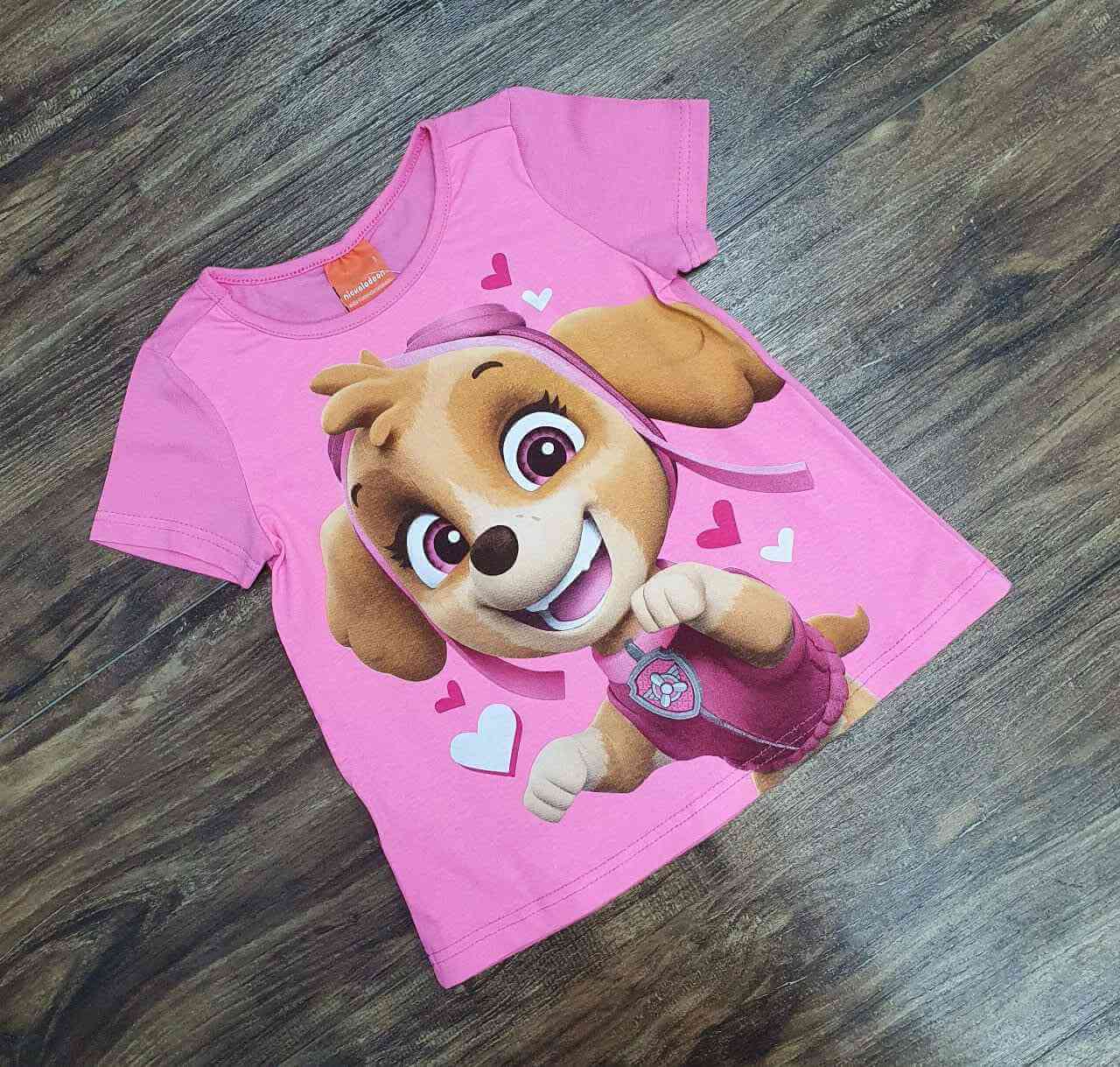 Camiseta Skye Patrulha Canina Infantil