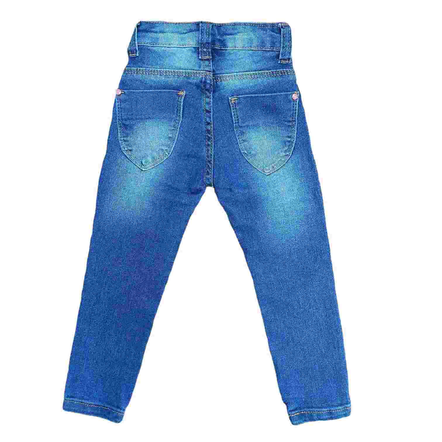 Calça Jeans Básica Feminina Infantil - Lojinha da Vivi