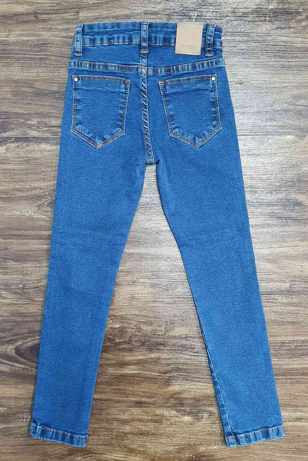 Calça Jeans Básica Lisa Infantil