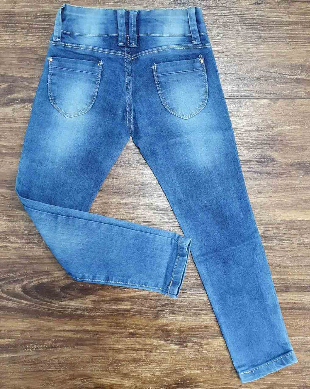 Calça Jeans Lisa Infantil