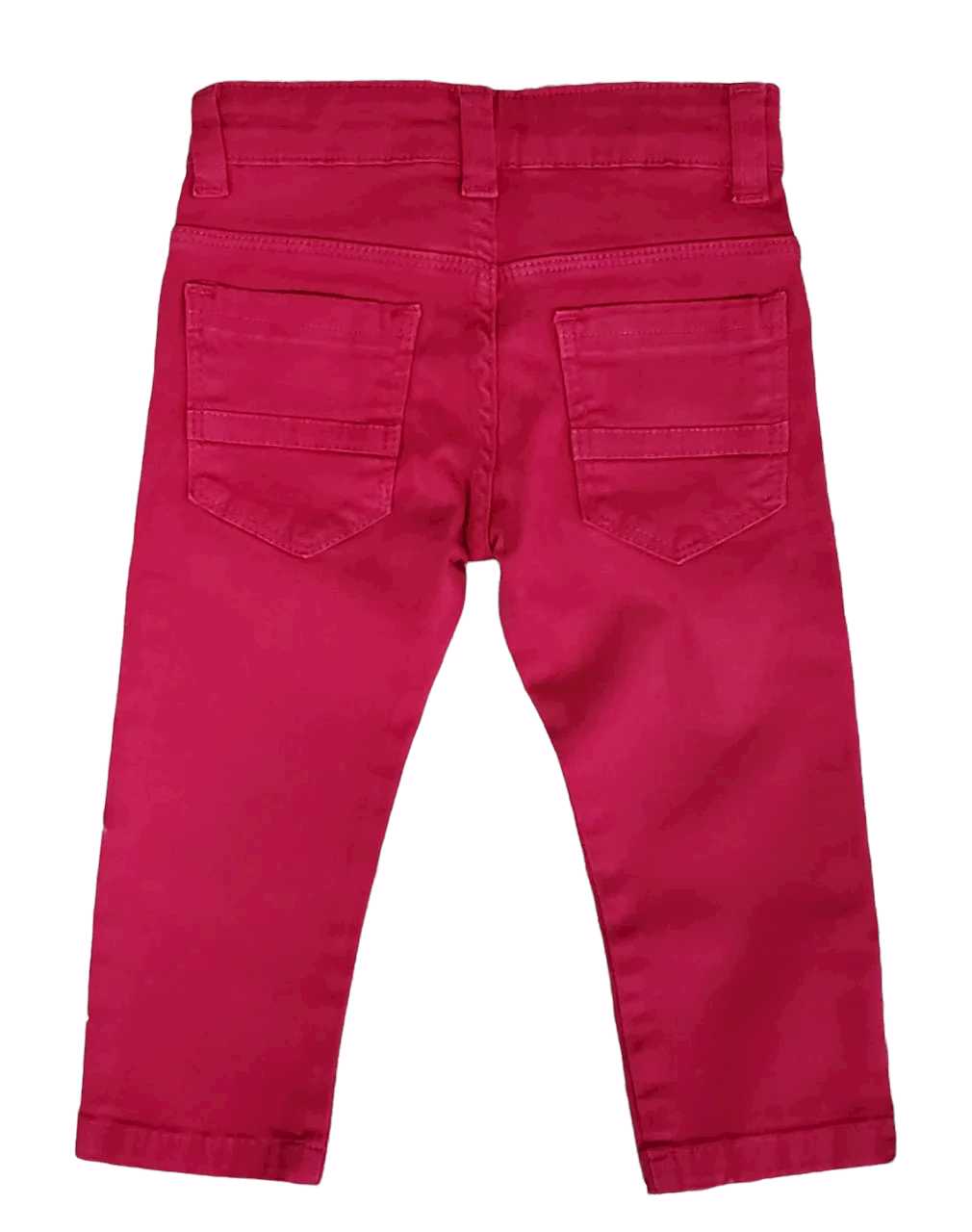 Calça Jeans Vermelho Cereja