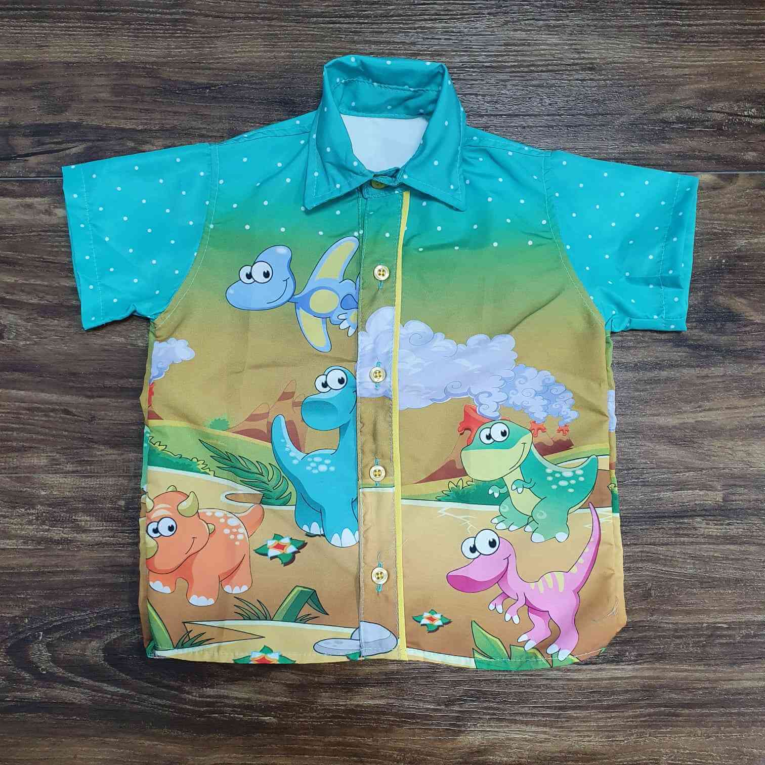 Camisa Baby Dino Infantil