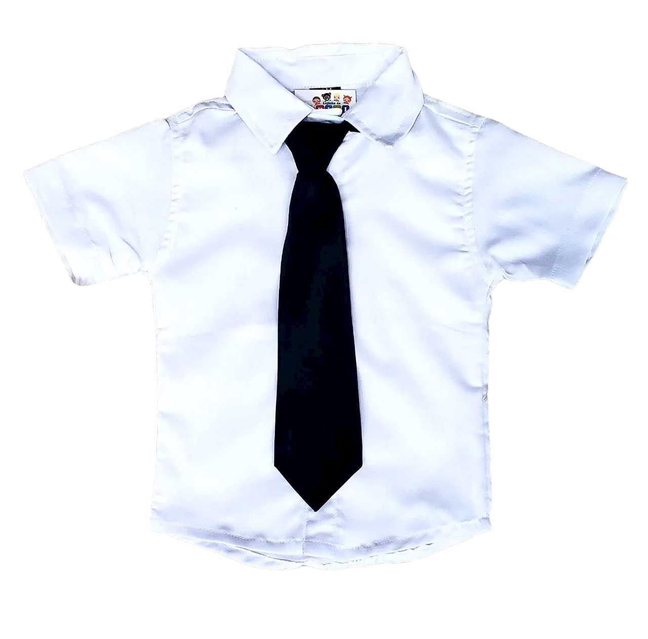 Camisa Branca com Gravata