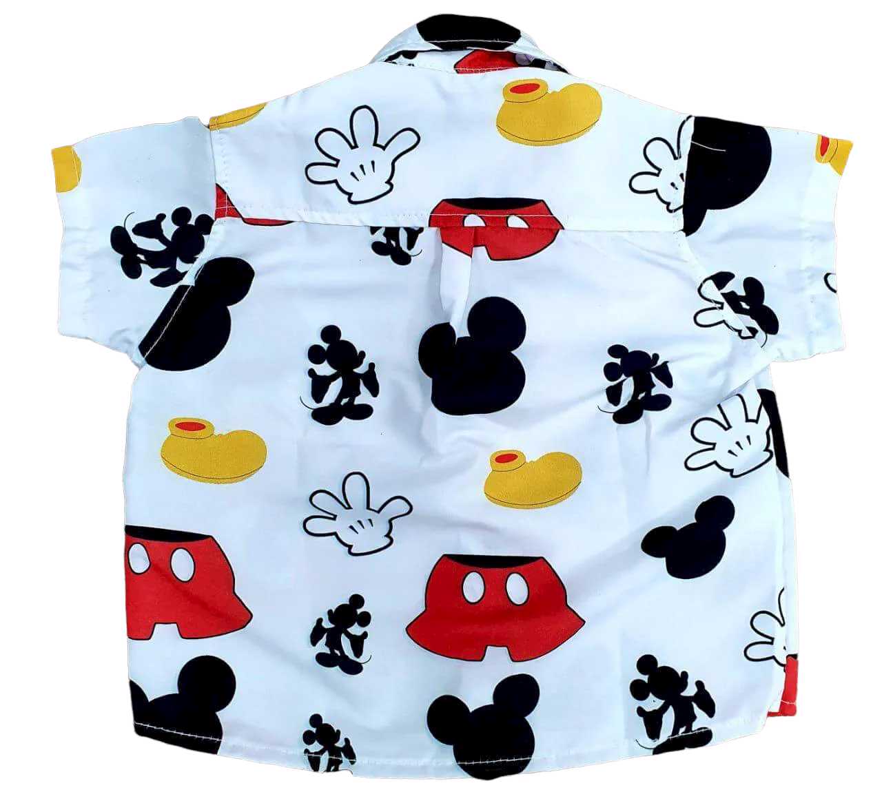 Camisa Mickey Clássico Festa Infantil