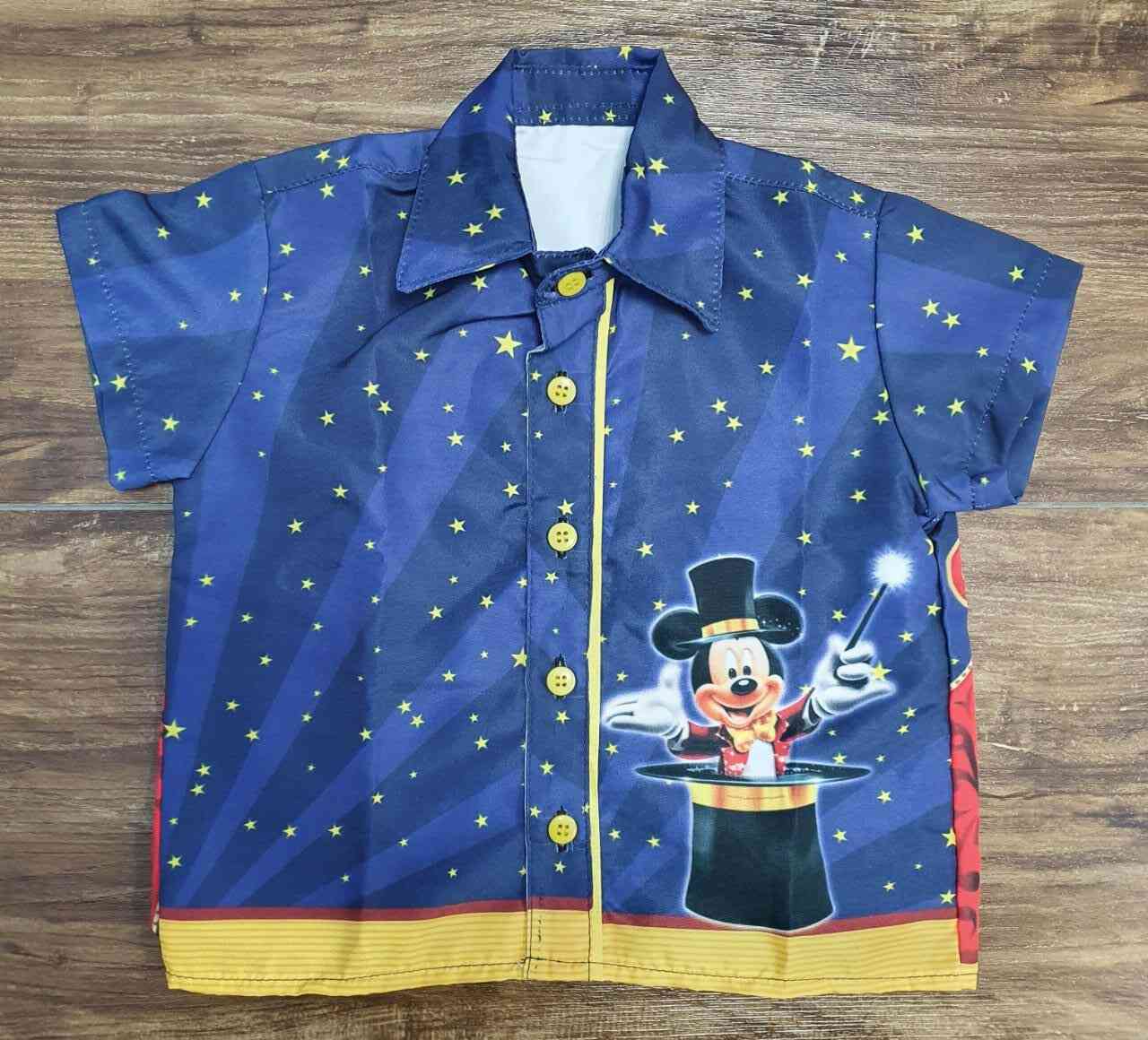 Camisa Mickey Mágico Infantil