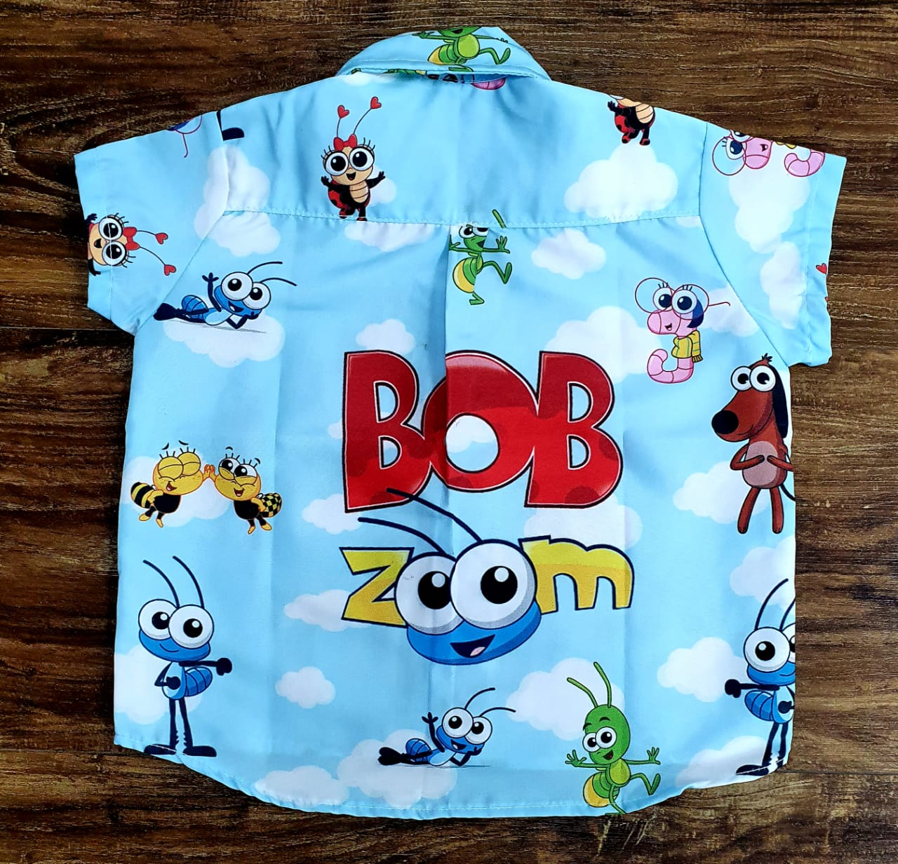 Camisa Bob Zoom Infantil