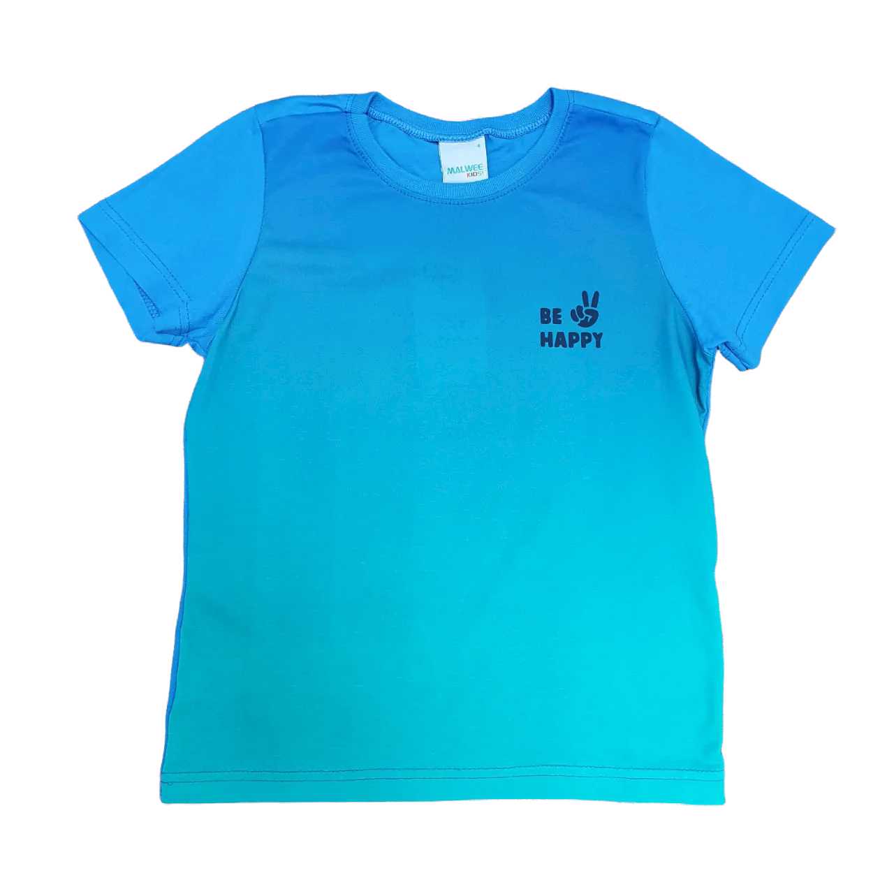 Camiseta Degrade Be Happy Infantil - Lojinha da Vivi