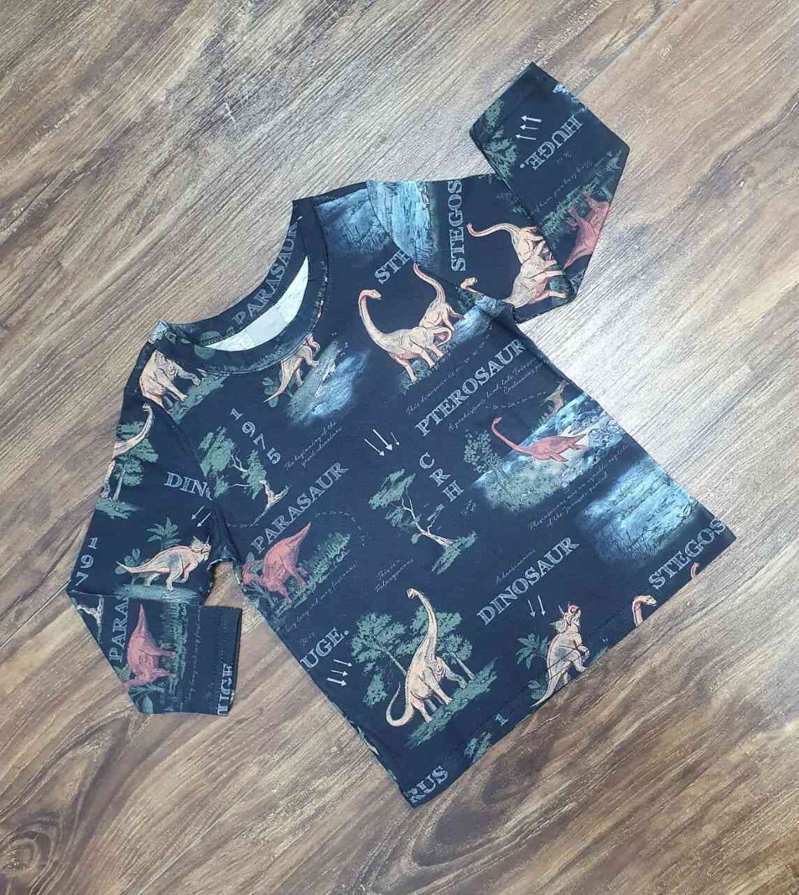 Camiseta Dinossauro Infantil