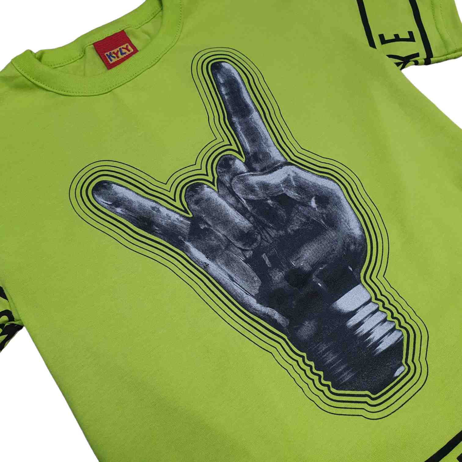 Camiseta Energia Infantil Verde