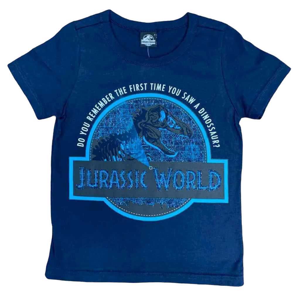 Camiseta Jurassic World Infantil  - Lojinha da Vivi