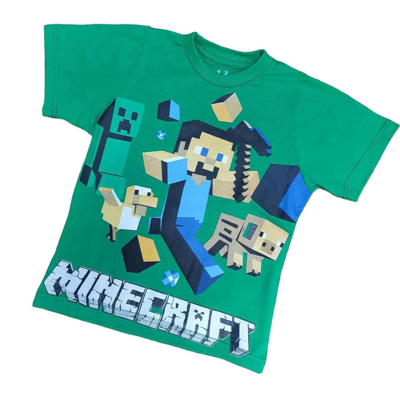 Camiseta Minecraft Infantil  - Lojinha da Vivi