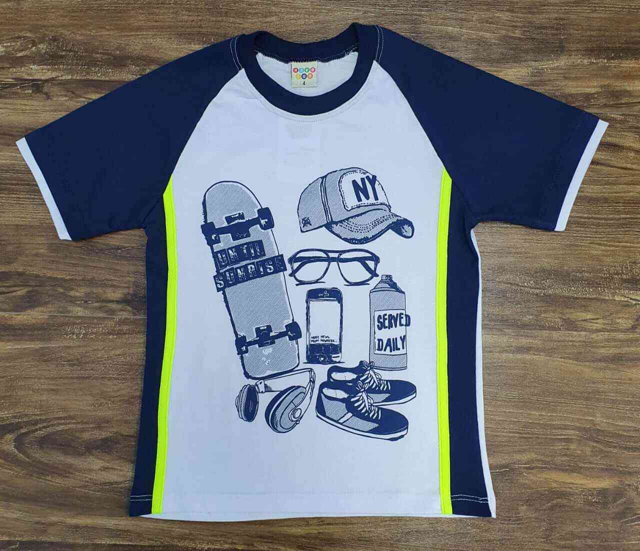 Camiseta Skate Infantil