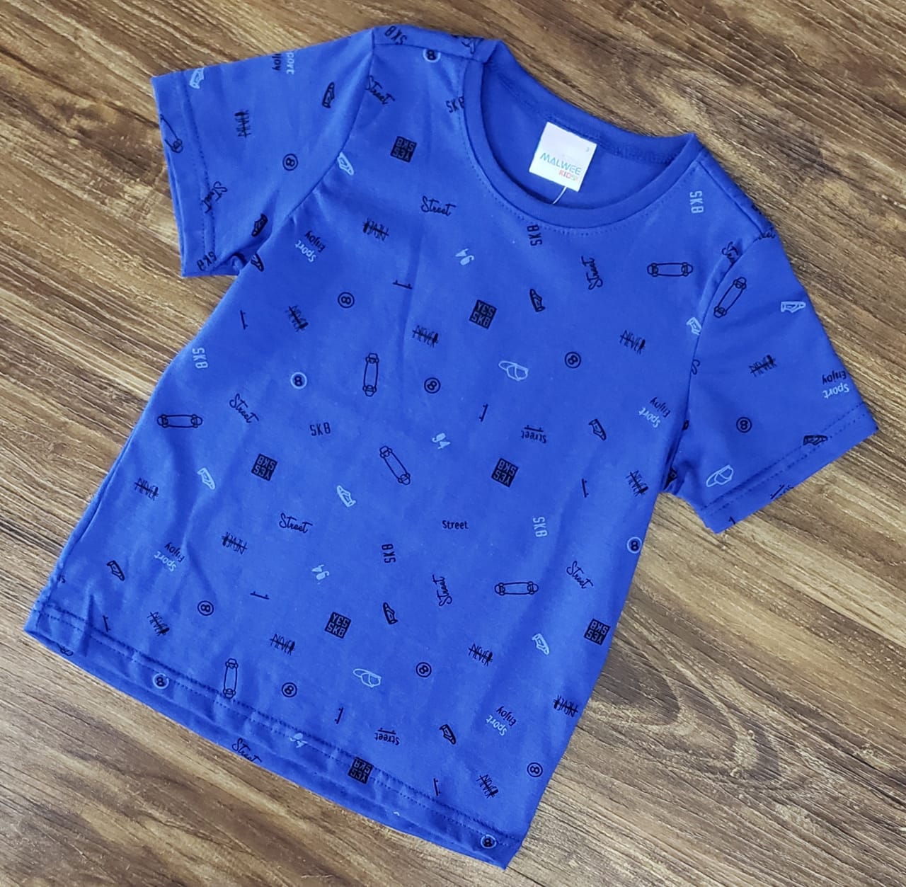 Camiseta Street Azul