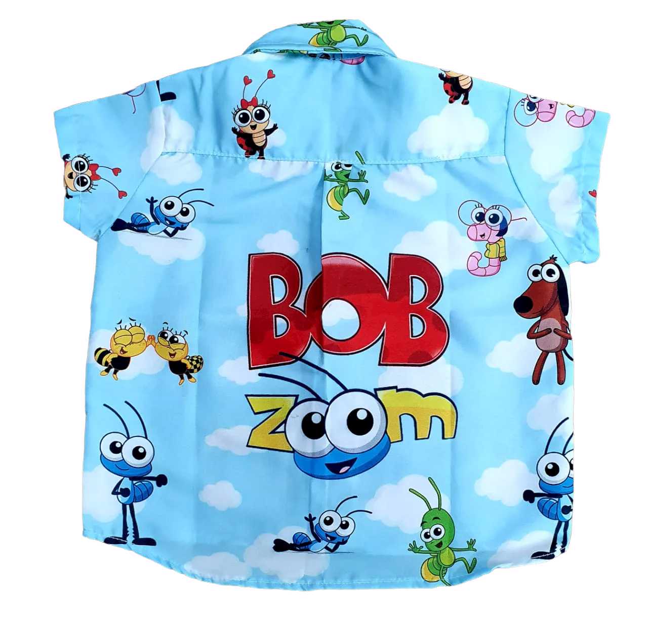 Conjunto Bob Zoom Azul Infantil - Lojinha da Vivi