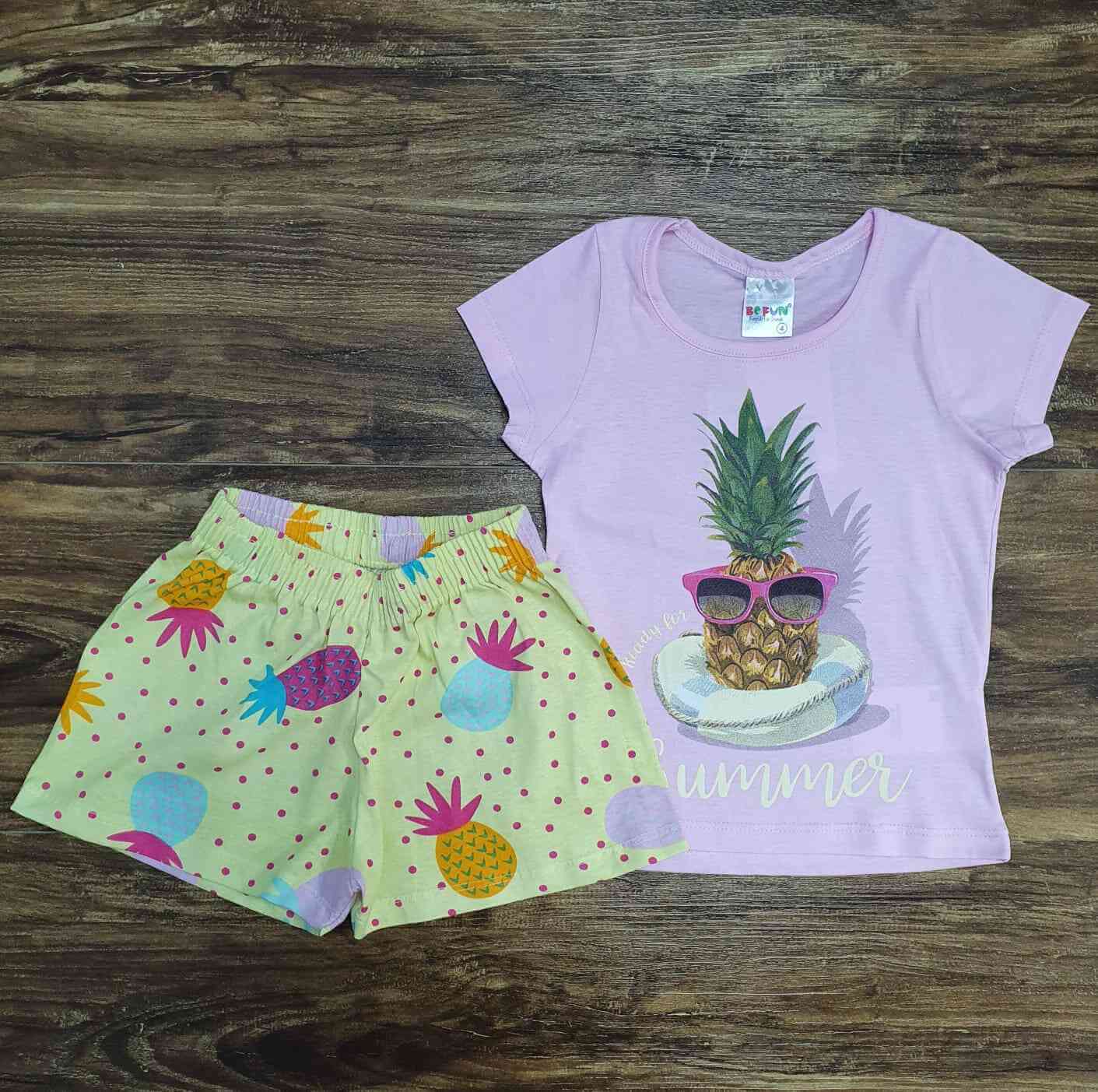 Conjunto Summer Pineapple Infantil
