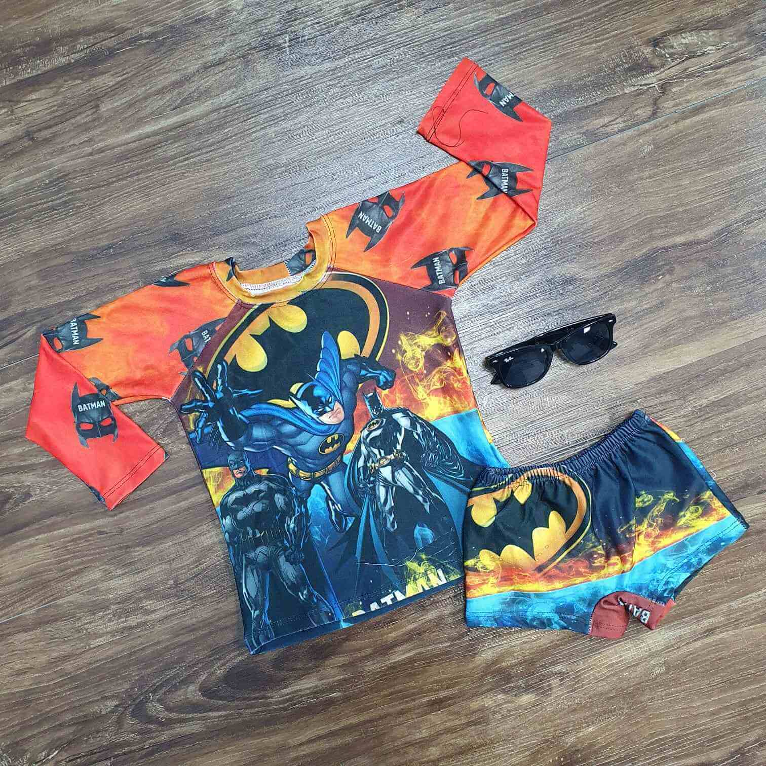 Kit Praia Batman Begins Infantil