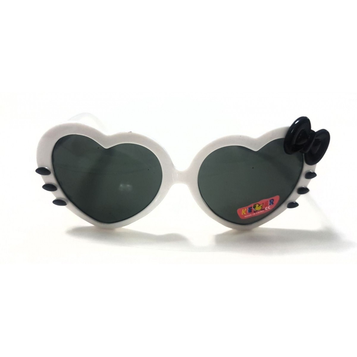 Óculos Hello Kitty Branco e Preto