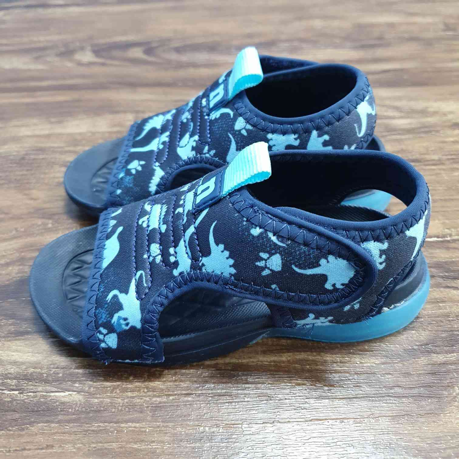 Sandália Azul Marinho Dino Infantil