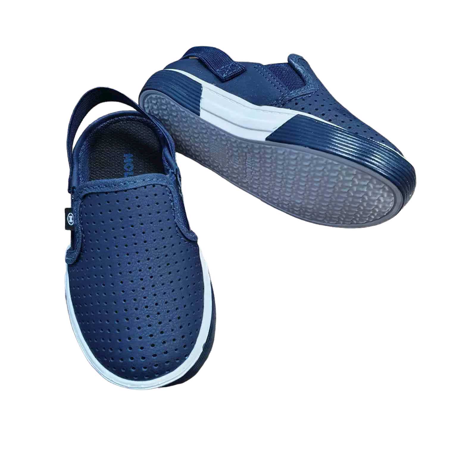 Sapato Casual Azul com Branco Infantil
