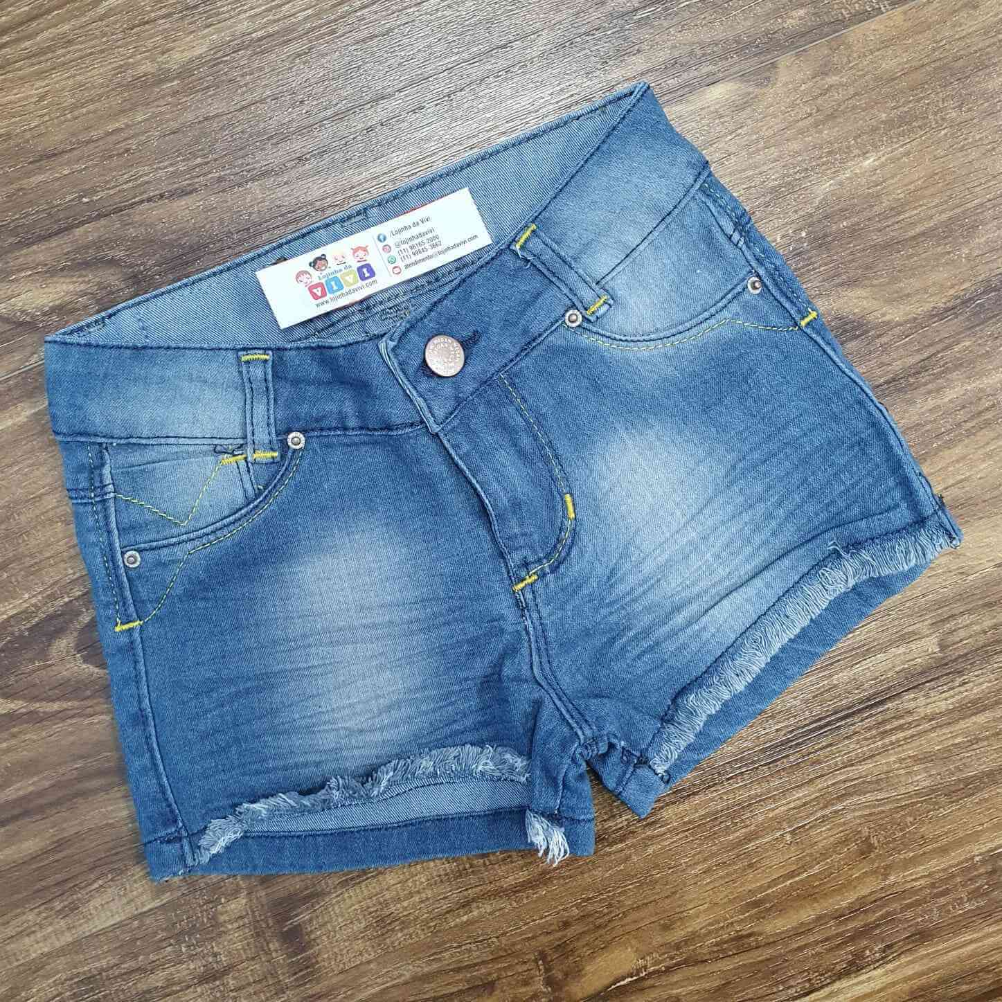 Shorts Básico Jeans Infantil